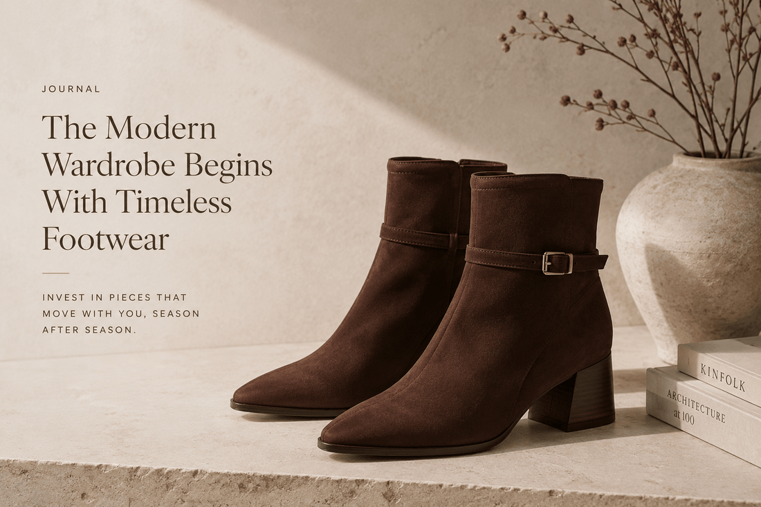 The Modern Wardrobe Begins With Timeless Footwear - SORENNA