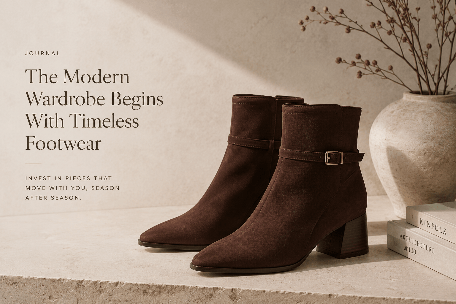 The Modern Wardrobe Begins With Timeless Footwear - SORENNA
