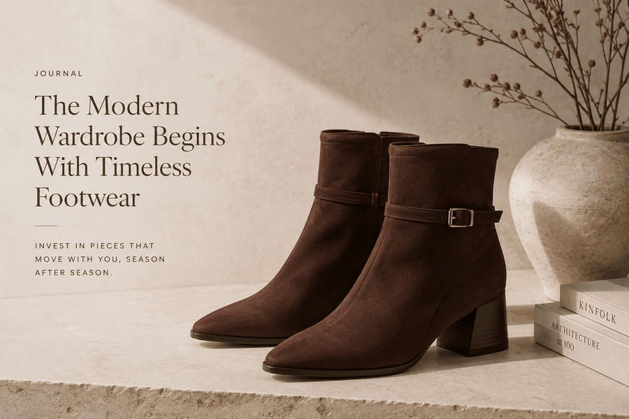 The Modern Wardrobe Begins With Timeless Footwear - SORENNA