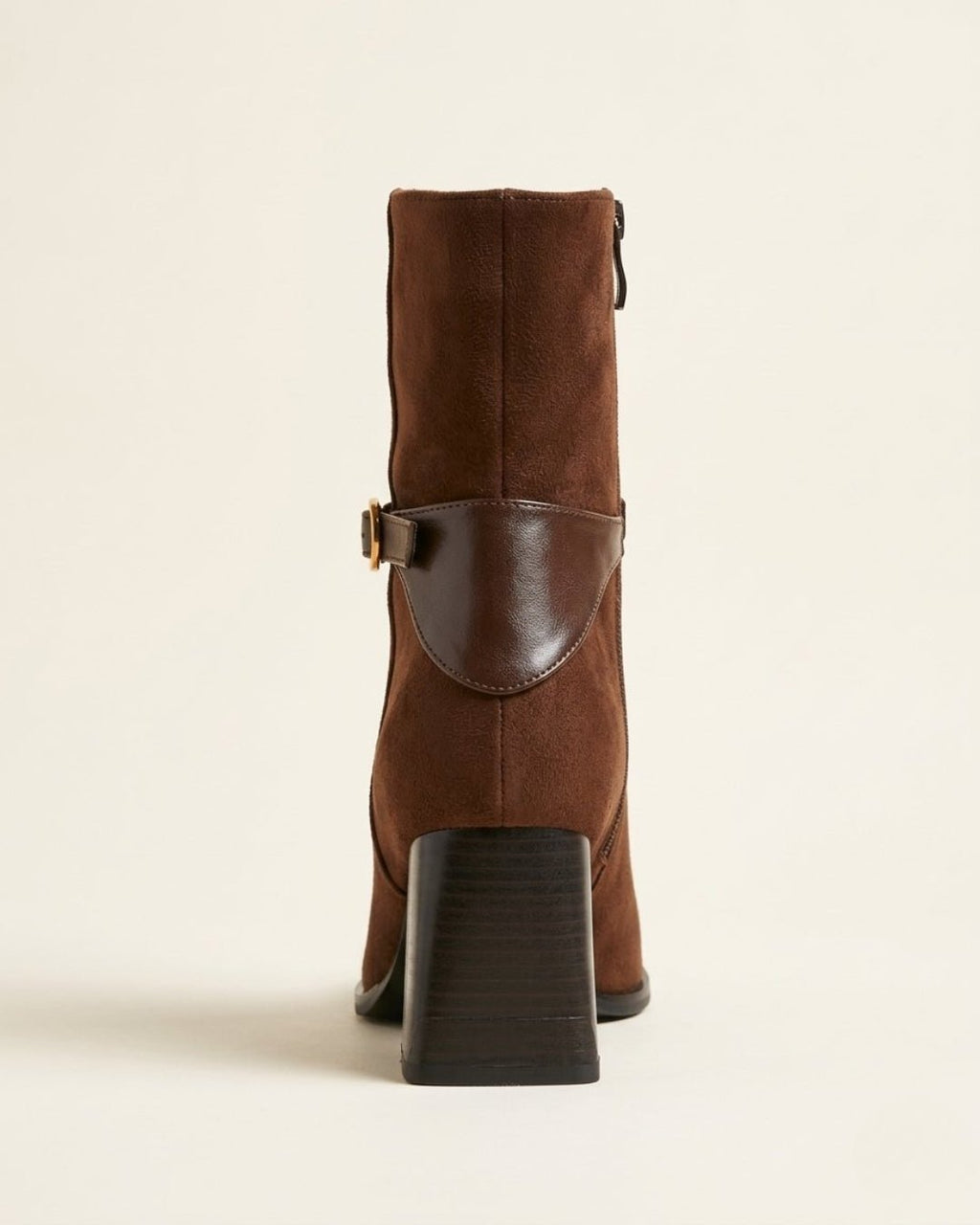 The Alverra | Buckled Suede Boot - SORENNA