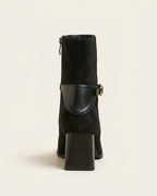 The Alverra | Buckled Suede Boot - SORENNA