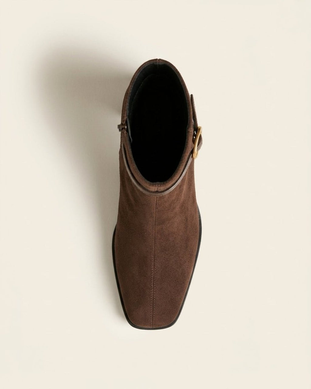 The Alverra | Buckled Suede Boot - SORENNA