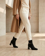 The Alverra | Buckled Suede Boot - SORENNA