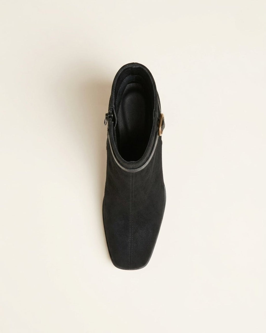 The Alverra | Buckled Suede Boot - SORENNA