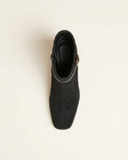 The Alverra | Buckled Suede Boot - SORENNA