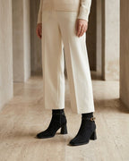 The Alverra | Buckled Suede Boot - SORENNA