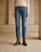 The Aurelia | Pointed-Toe Leather Boot - SORENNA