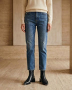 The Aurelia | Pointed-Toe Leather Boot - SORENNA