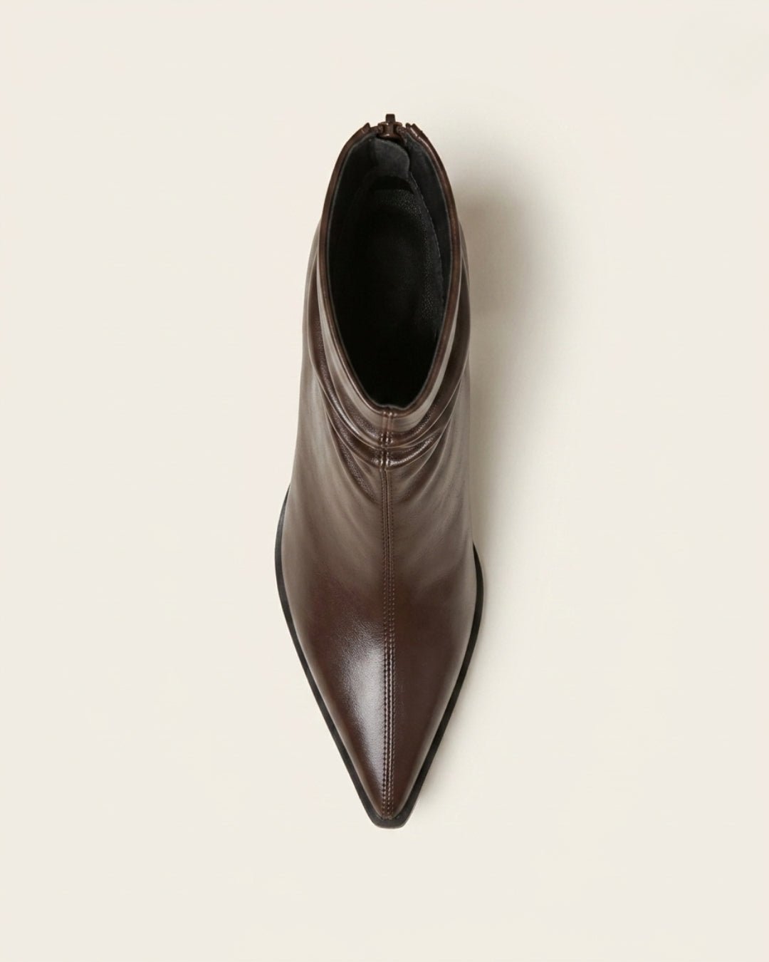 The Aveline | Pointed-Toe Heel Boot - SORENNA