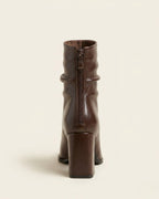 The Aveline | Pointed-Toe Heel Boot - SORENNA