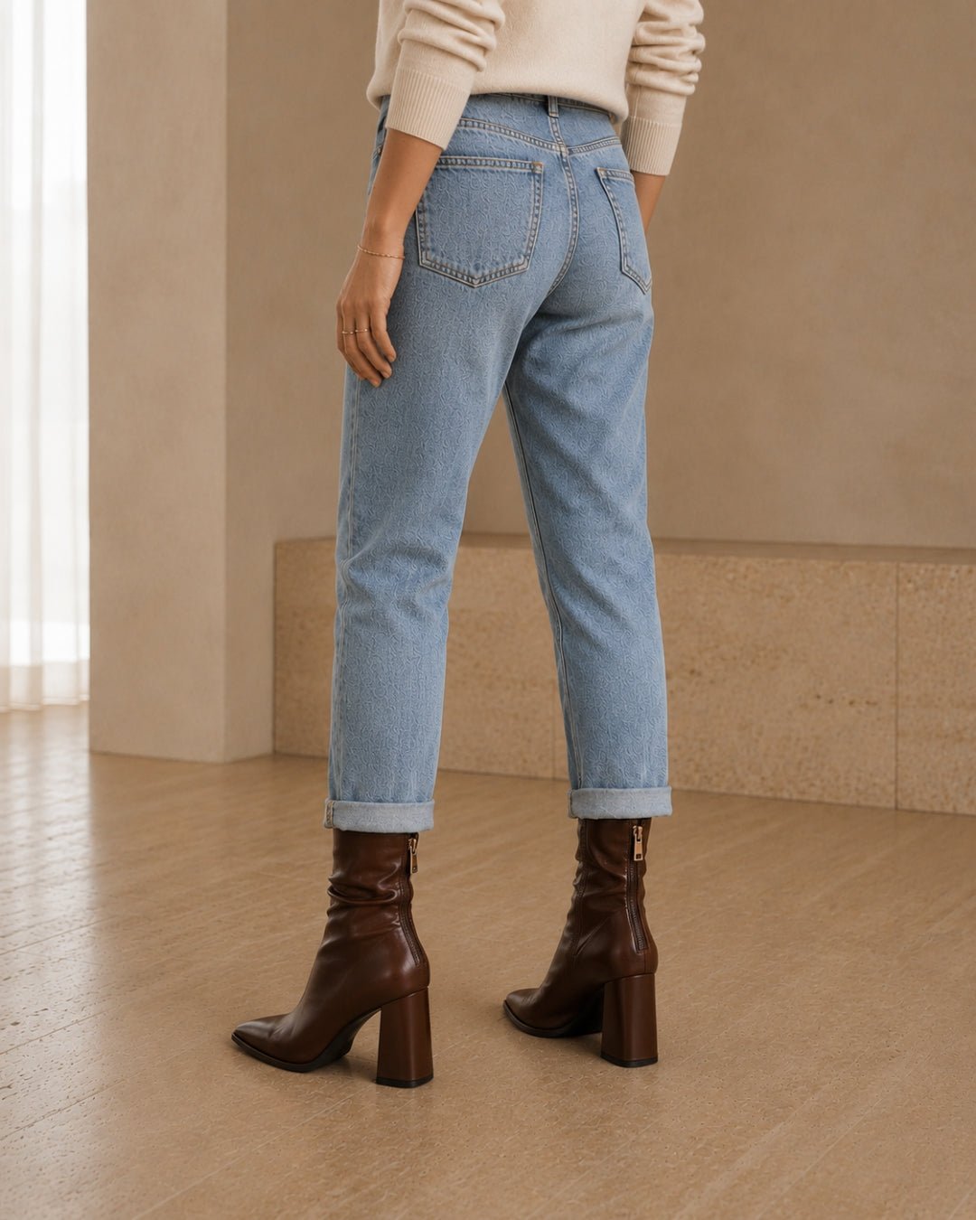 The Aveline | Pointed-Toe Heel Boot - SORENNA
