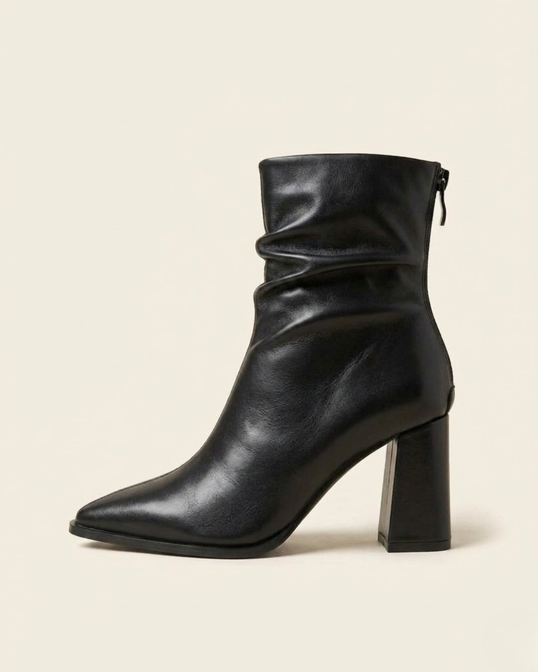 The Aveline | Pointed-Toe Heel Boot - SORENNA