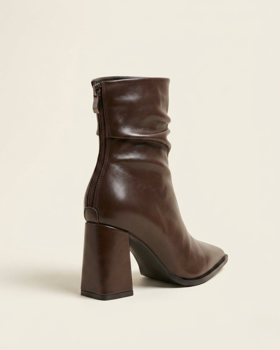 The Aveline | Pointed-Toe Heel Boot - SORENNA
