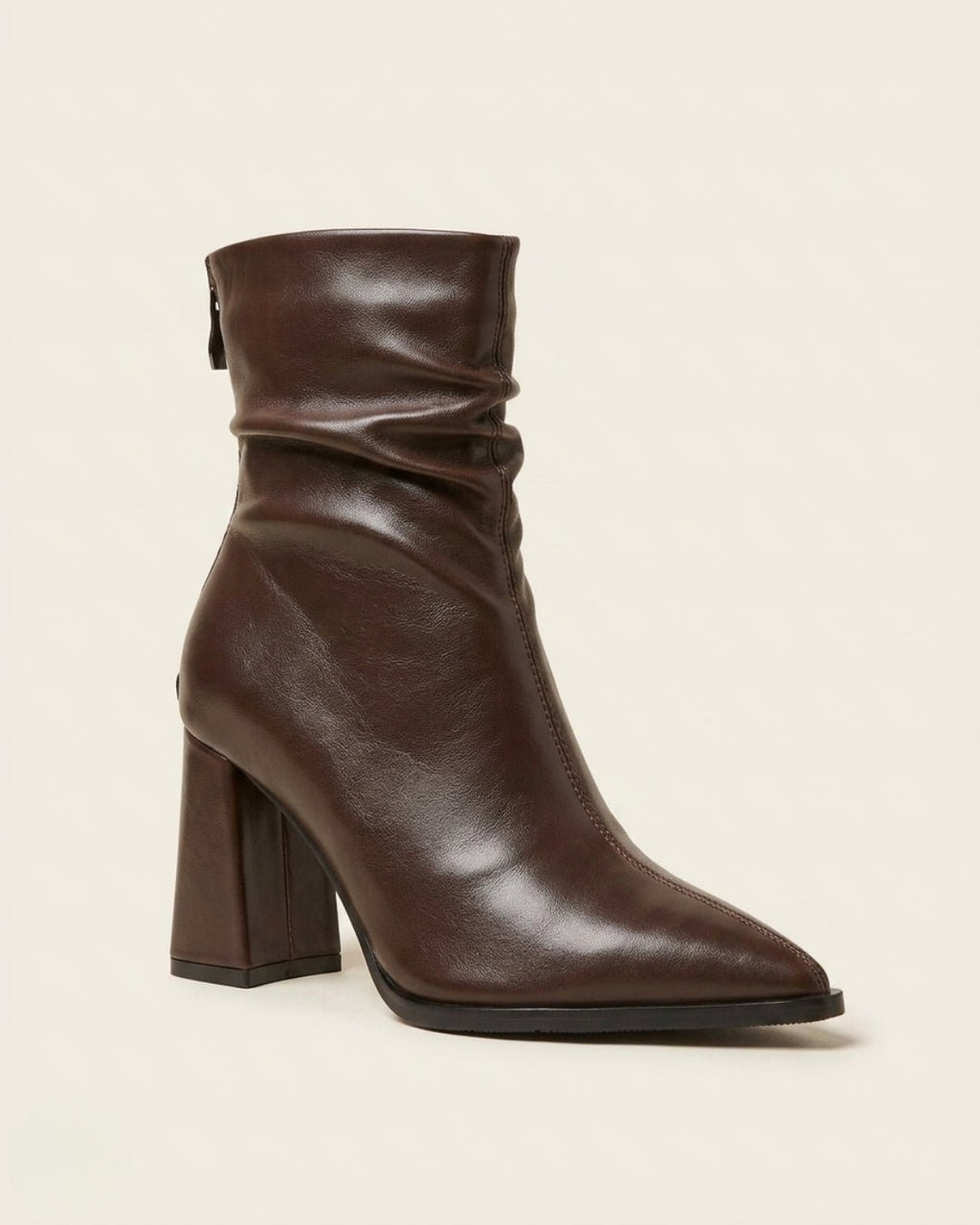The Aveline | Pointed-Toe Heel Boot - SORENNA