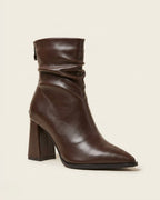The Aveline | Pointed-Toe Heel Boot - SORENNA