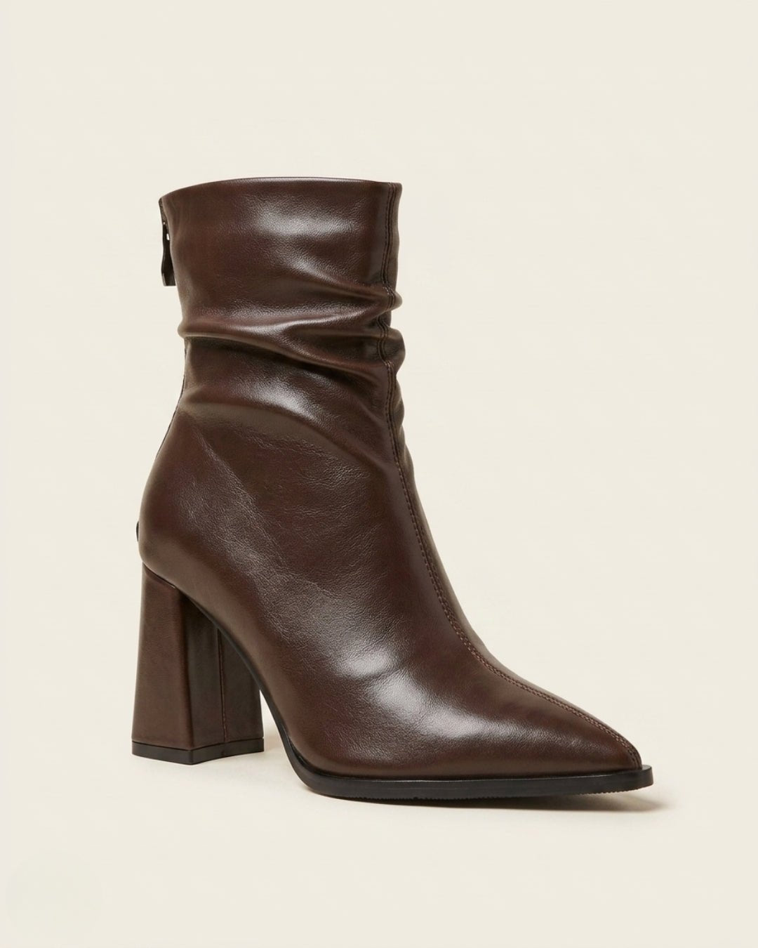 The Aveline | Pointed-Toe Heel Boot - SORENNA