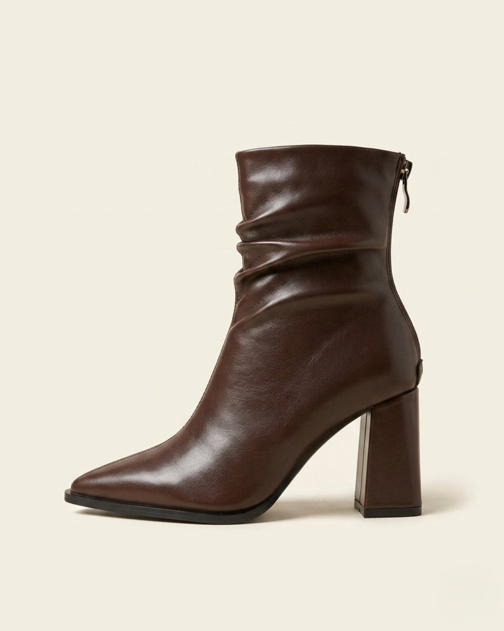The Aveline | Pointed-Toe Heel Boot - SORENNA