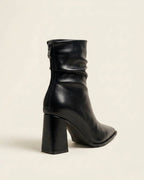 The Aveline | Pointed-Toe Heel Boot - SORENNA