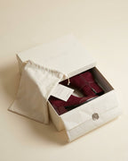 The Avenoir | Suede Block-Heel Boot - SORENNA