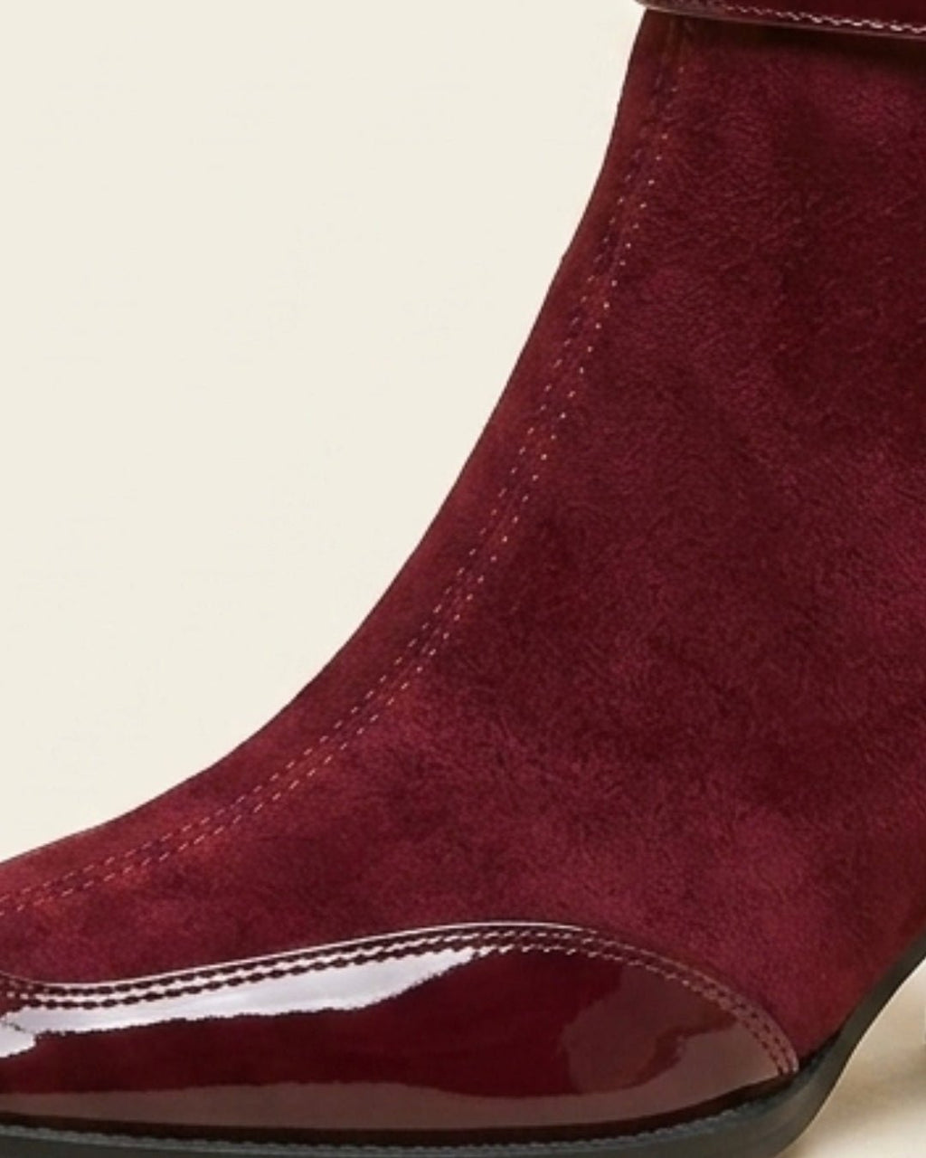 The Avenoir | Suede Block-Heel Boot - SORENNA