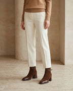 The Avenoir | Suede Block-Heel Boot - SORENNA