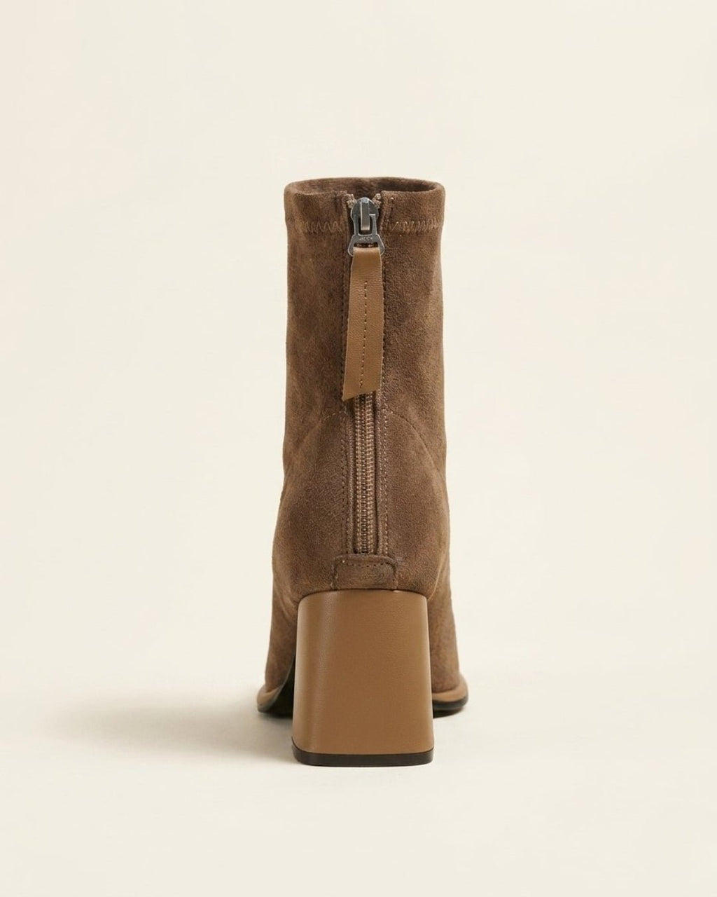 The Bellora | Square-Toe Suede Boot - SORENNA