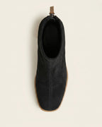 The Bellora | Square-Toe Suede Boot - SORENNA