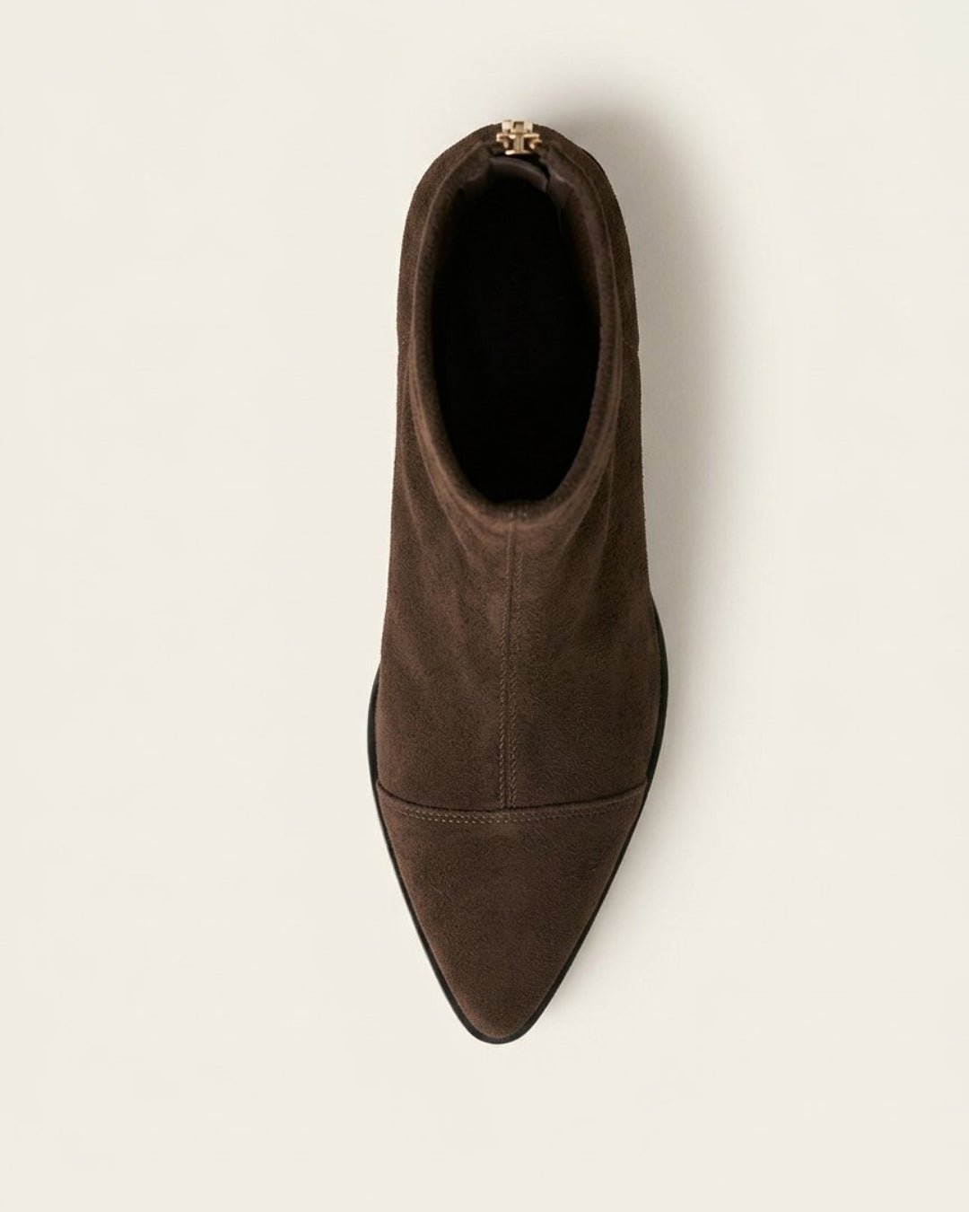 The Marvella | Pointed Suede Ankle Boot - SORENNA