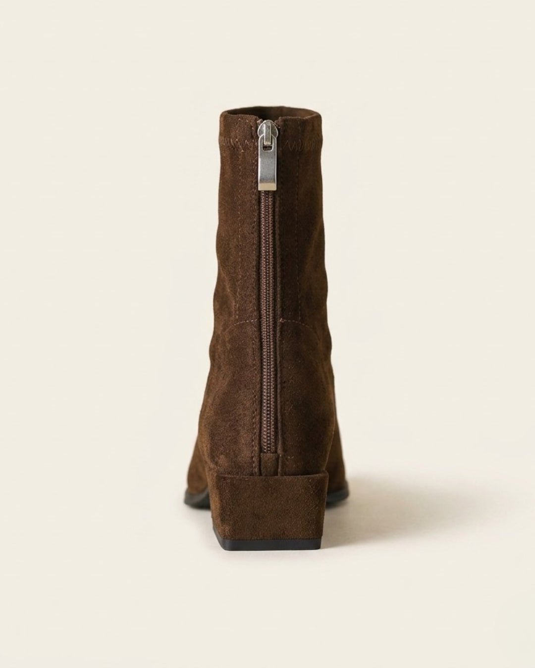 The Marvella | Pointed Suede Ankle Boot - SORENNA