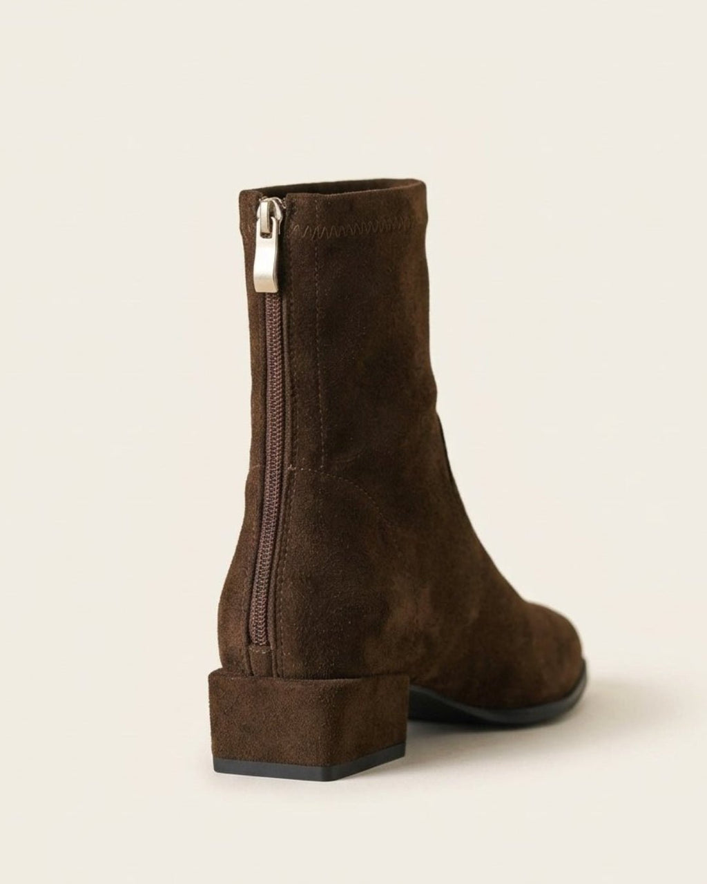 The Marvella | Pointed Suede Ankle Boot - SORENNA