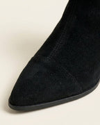 The Marvella | Pointed Suede Ankle Boot - SORENNA