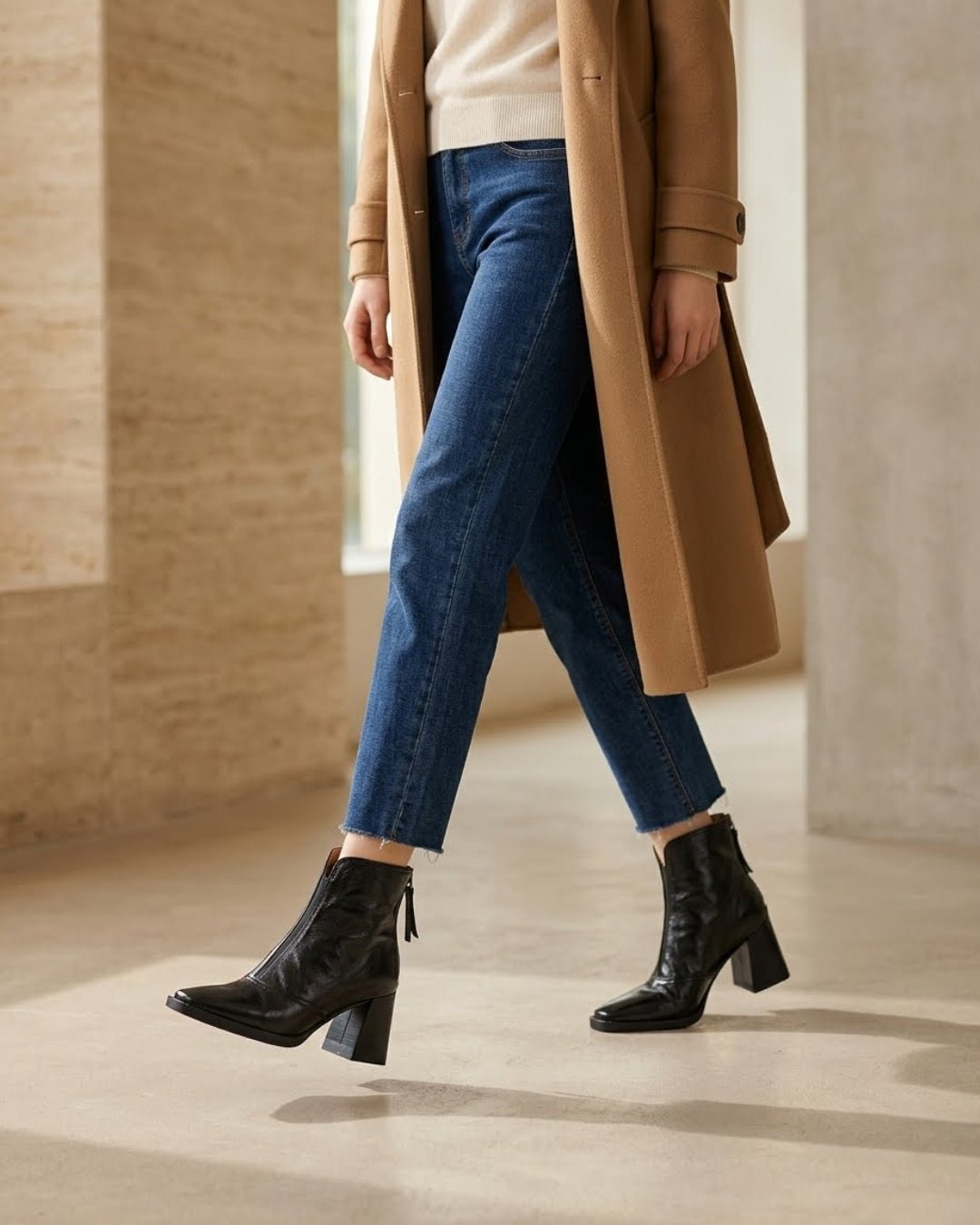The Ovelle | Western Ankle Boot - SORENNA