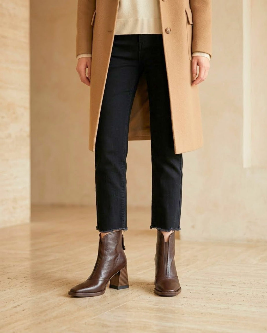 The Ovelle | Western Ankle Boot - SORENNA