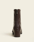 The Ravelle | Double-Buckle Leather Boot - SORENNA
