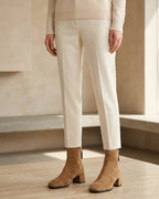 The Renard | Suede Block-Heel Boot - SORENNA