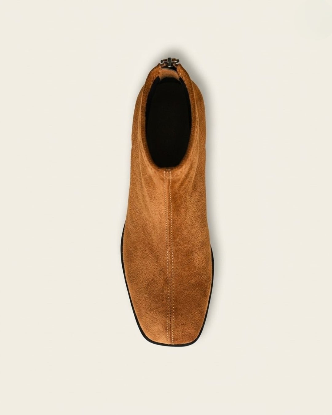 The Renard | Suede Block-Heel Boot - SORENNA