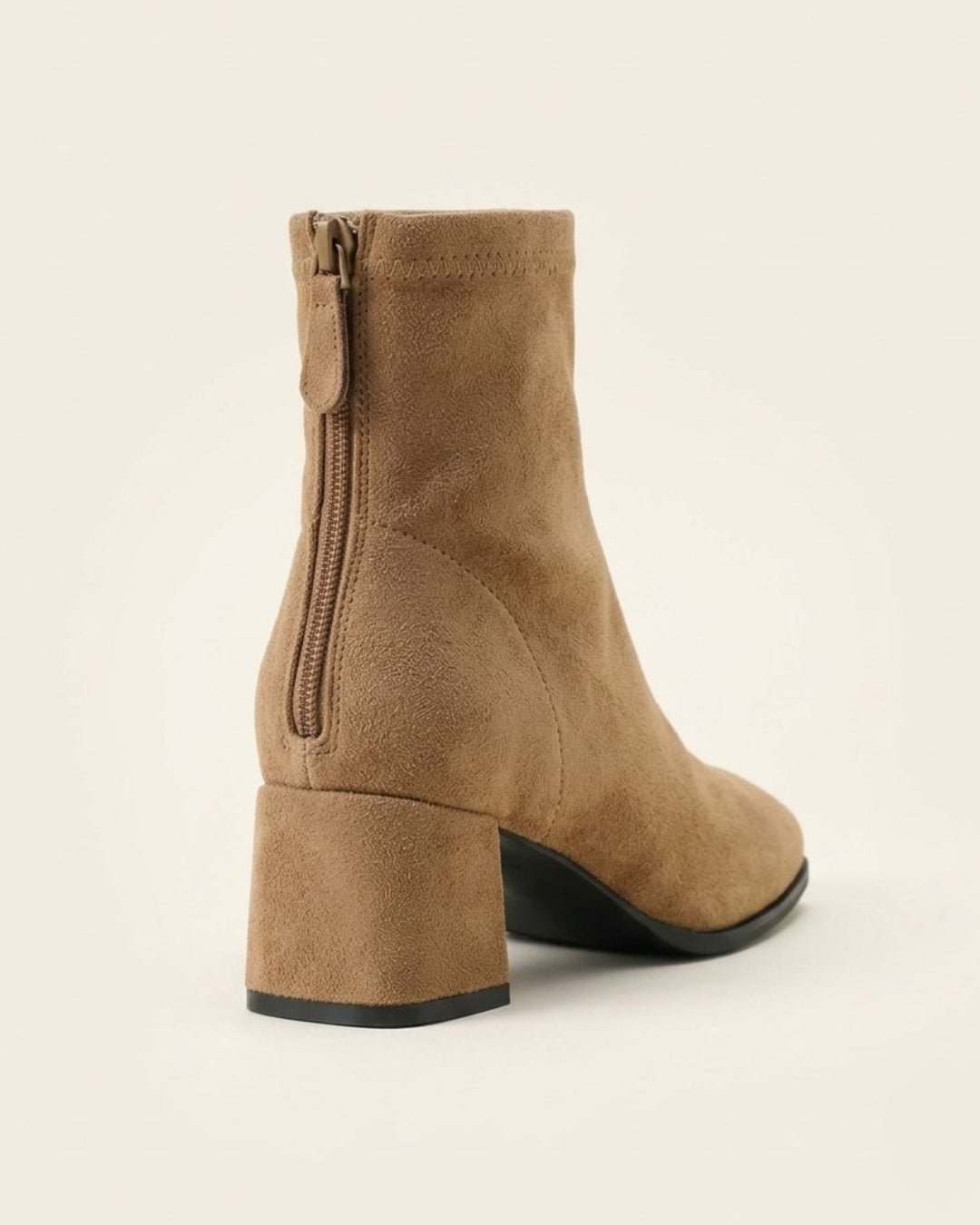 The Renard | Suede Block-Heel Boot - SORENNA