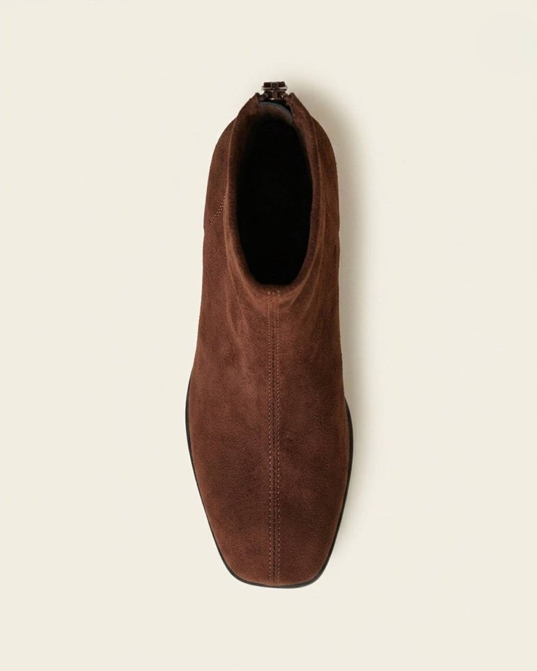 The Renard | Suede Block-Heel Boot - SORENNA