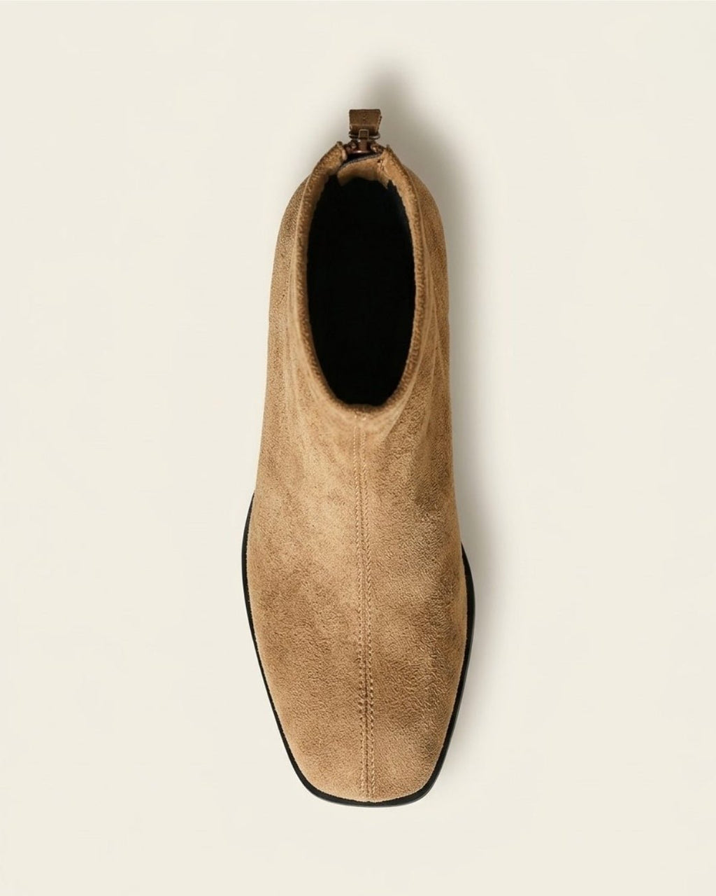 The Renard | Suede Block-Heel Boot - SORENNA