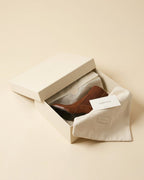 The Savine | Stretch-Knit Leather Boot - SORENNA