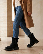 The Selene | Suede Winter Boot - SORENNA