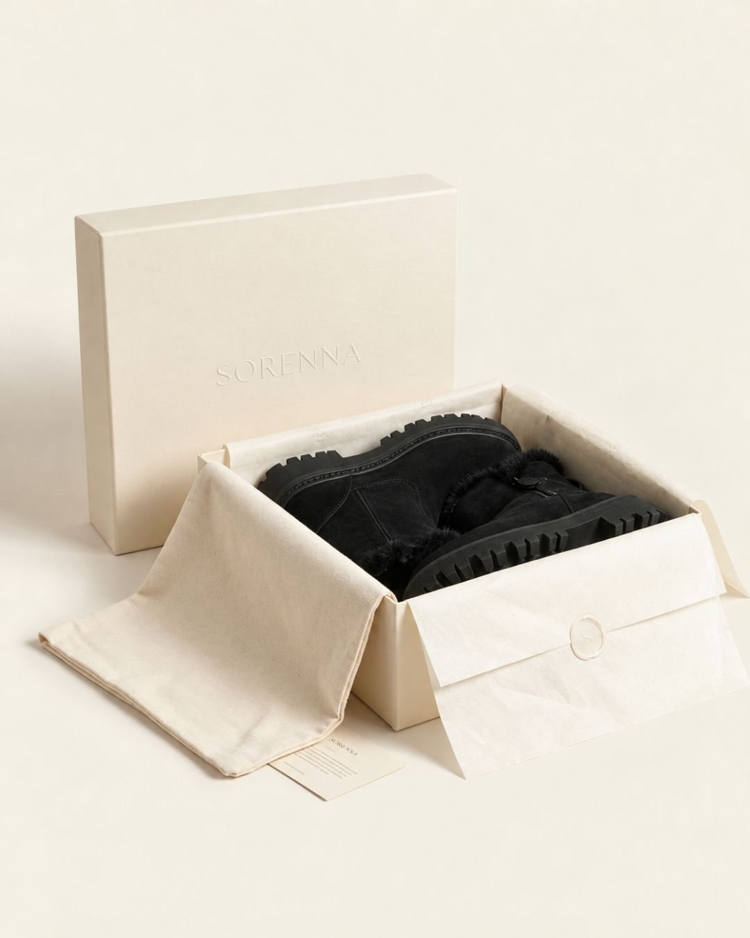 The Selene | Suede Winter Boot - SORENNA