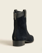 The Valonne | Pointed Suede Boot - SORENNA