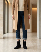 The Valonne | Pointed Suede Boot - SORENNA