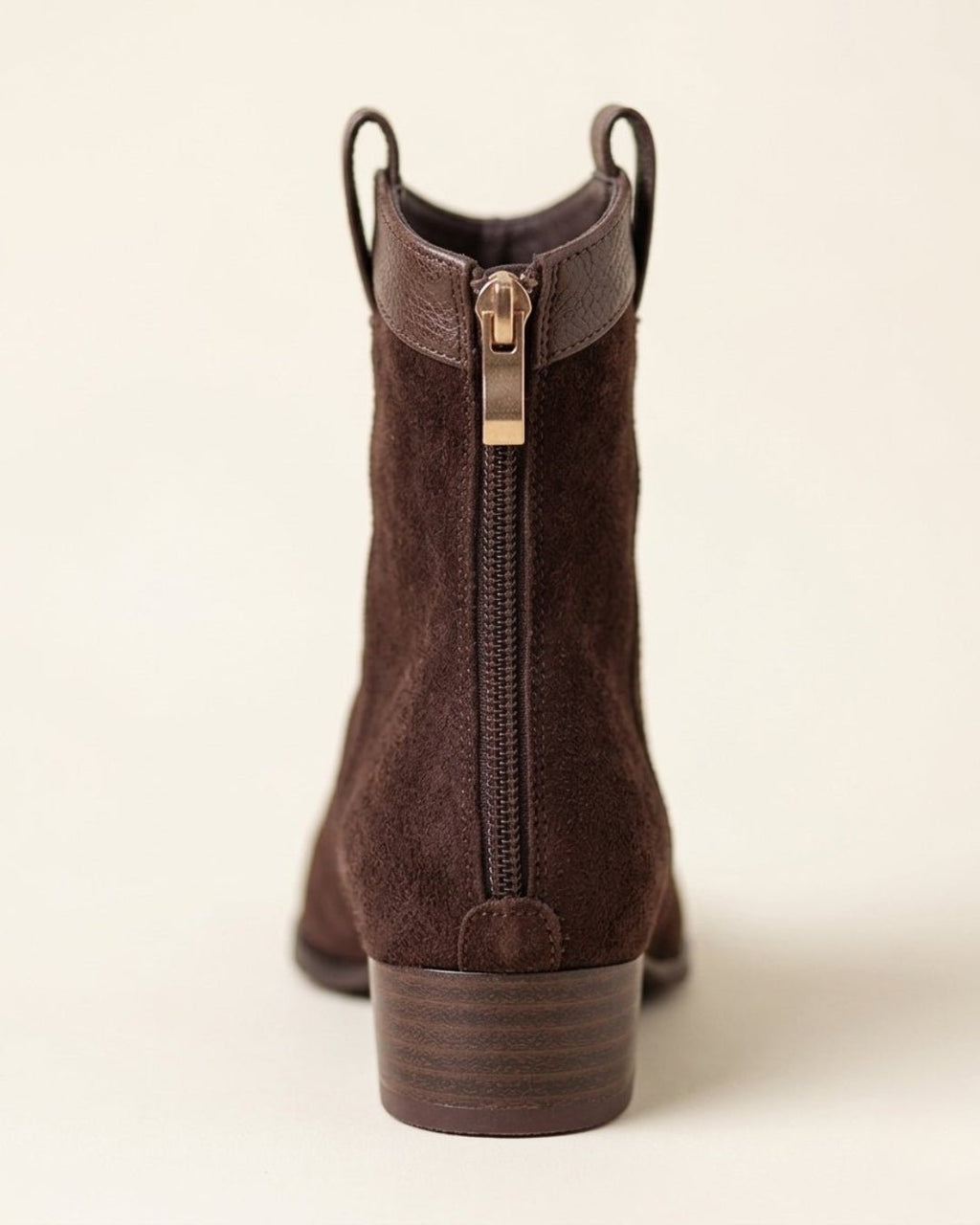 The Valonne | Pointed Suede Boot - SORENNA