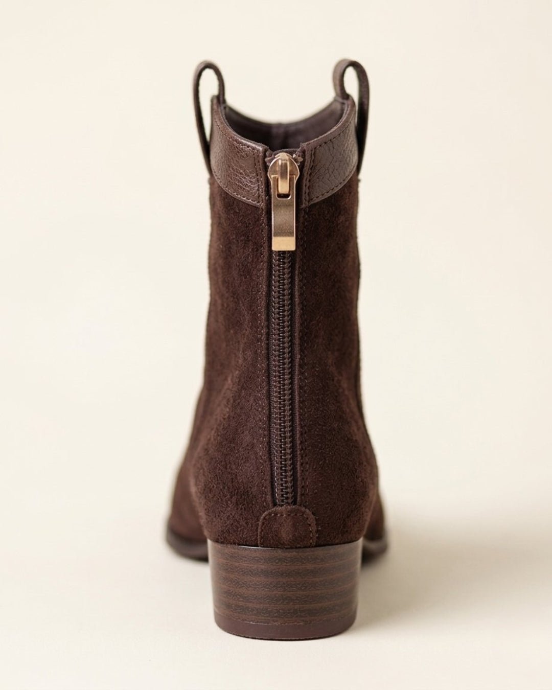 The Valonne | Pointed Suede Boot - SORENNA