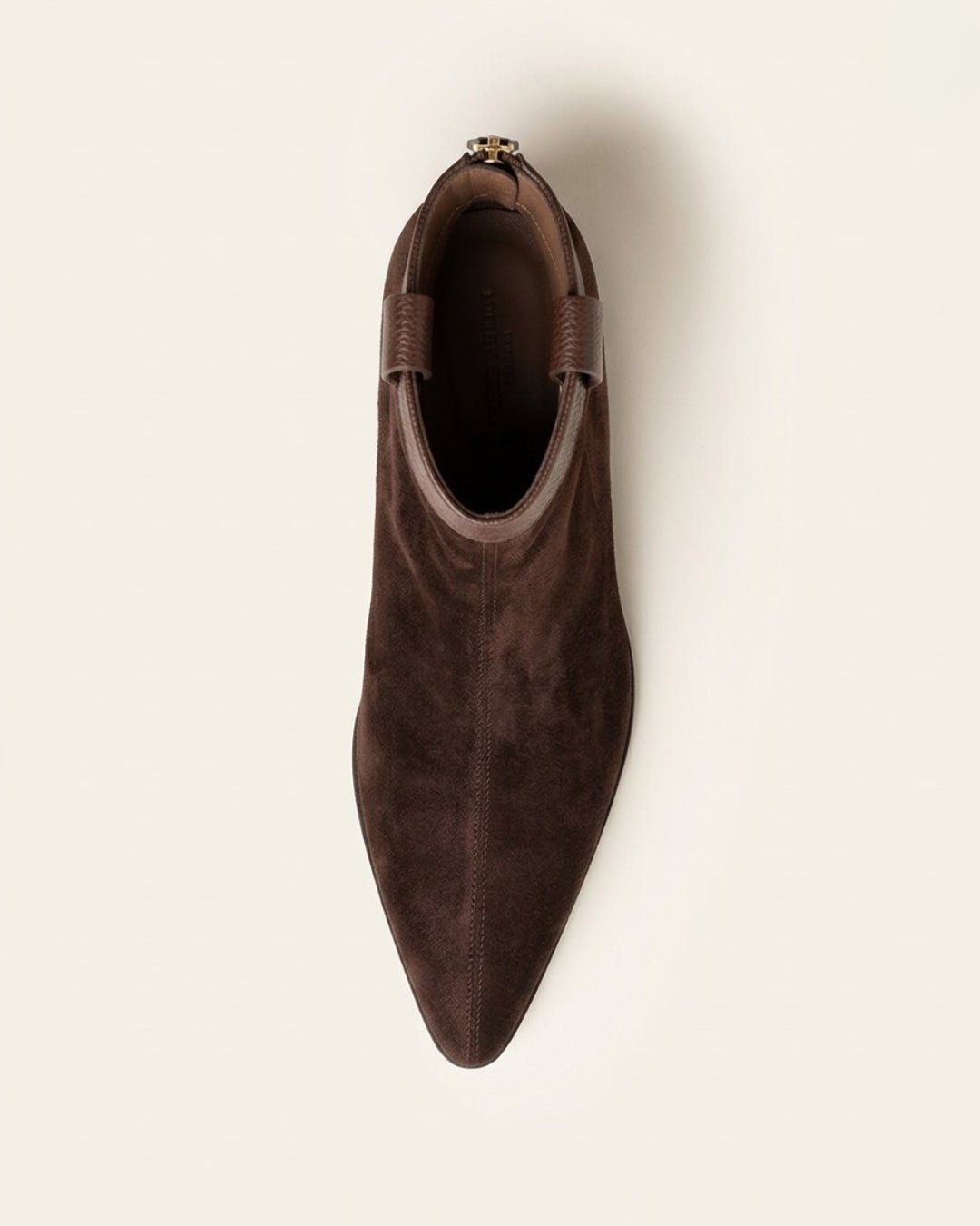 The Valonne | Pointed Suede Boot - SORENNA