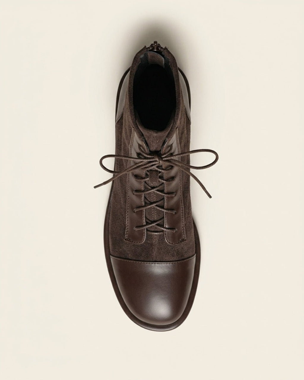 The Verona | Suede Lace-Up Boot - SORENNA