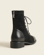 The Verona | Suede Lace-Up Boot - SORENNA