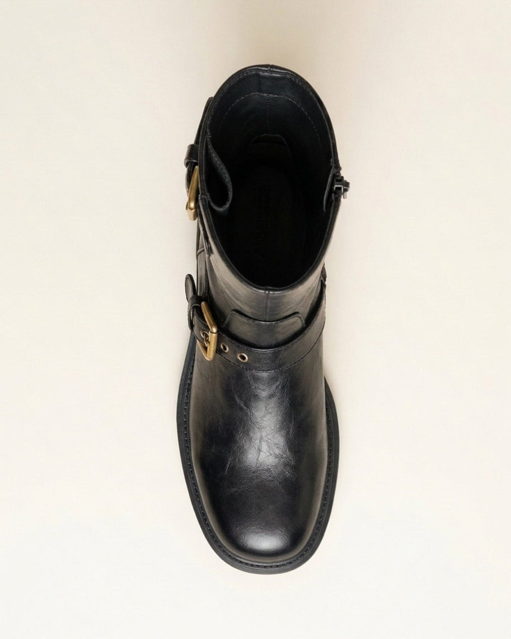 The Vittoria | Buckled Leather Boot - SORENNA